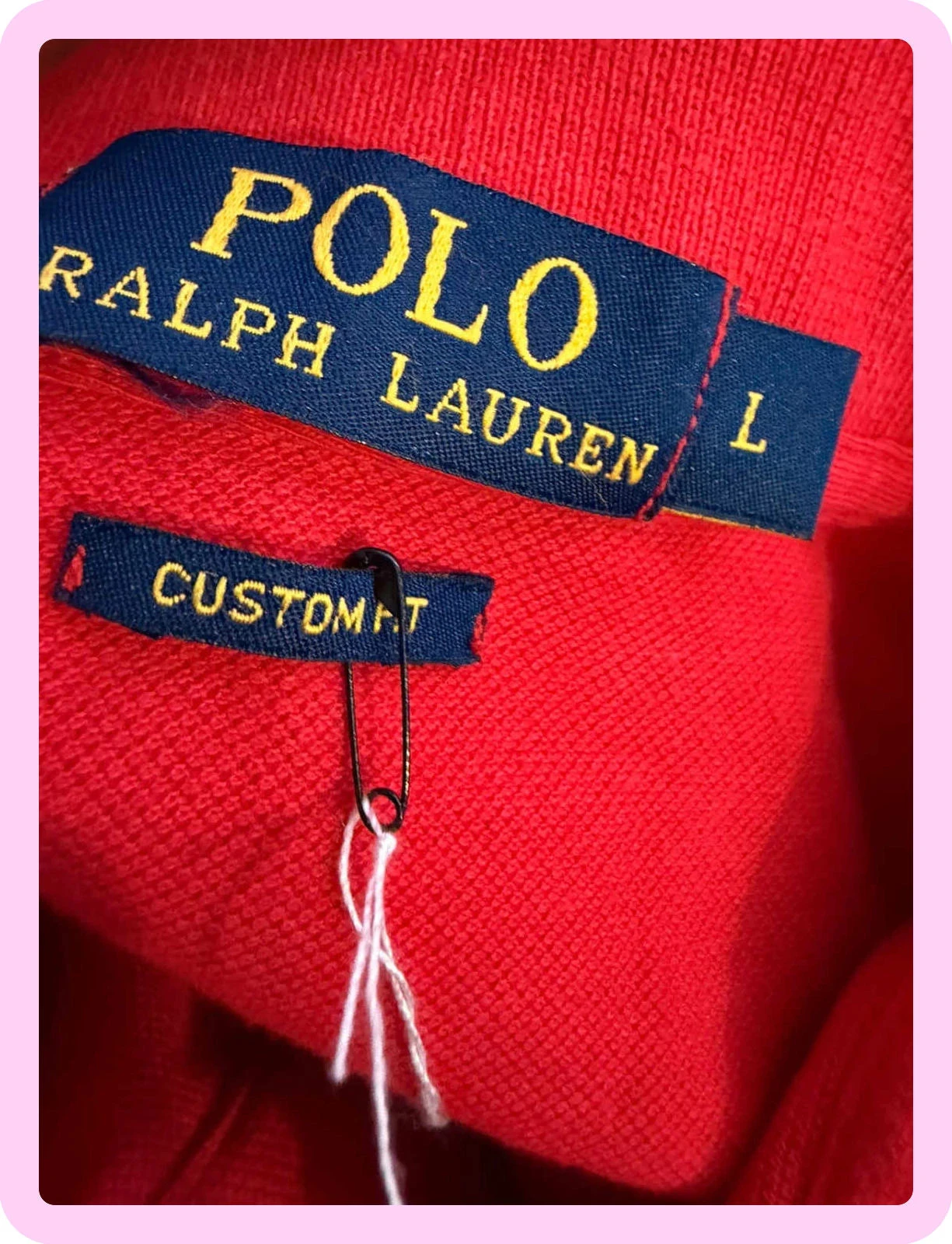 Herenpolo Ralph Lauren maat L. Zeer goede staat. – photo 8